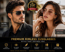 Unisex Trendy Sunglasses UV400 Protection Lightweight Beach Vacation Eyewear New