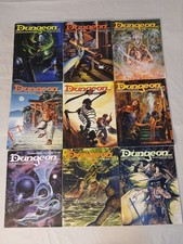 Dungeons and Dragons Lot Dungeon Magazine Lot Very Good Condition #30-38 Inserts