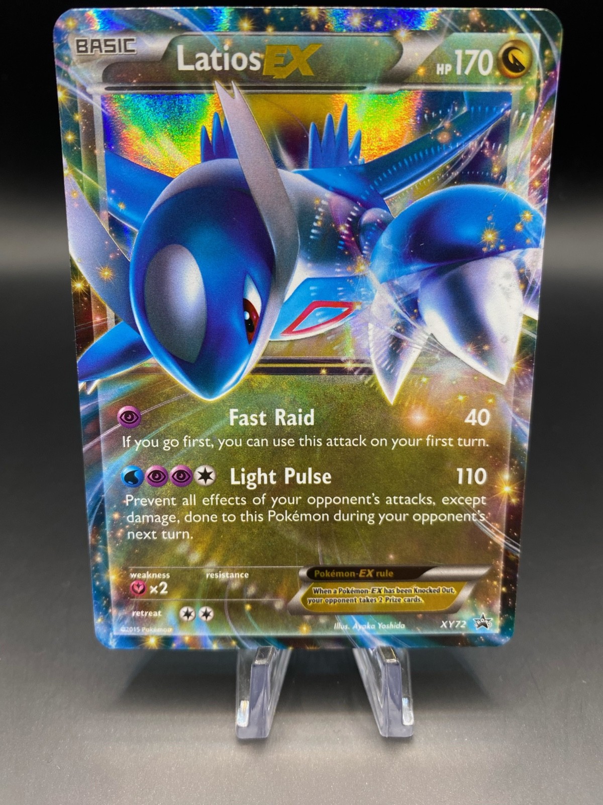 Latios EX XY72 Promo XY Black Star Promos Pokemon LP