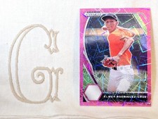 Elmer Rodriguez-Cruz, Red Sox/Yankees, 2021 Prizm Draft Pink Velocity PDP105🇬