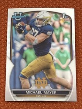 2022 Bowman University Chrome - Michael Mayer #41 (RC)