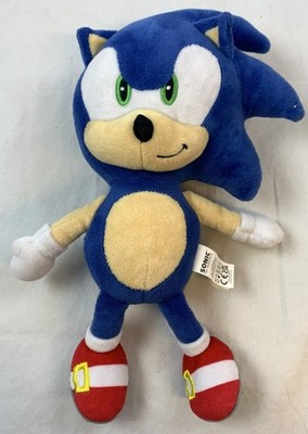 SEGA Sonic the Hedgehog Plüschfigur 30cm Kuscheltier Blau Sammlerstück Vintage