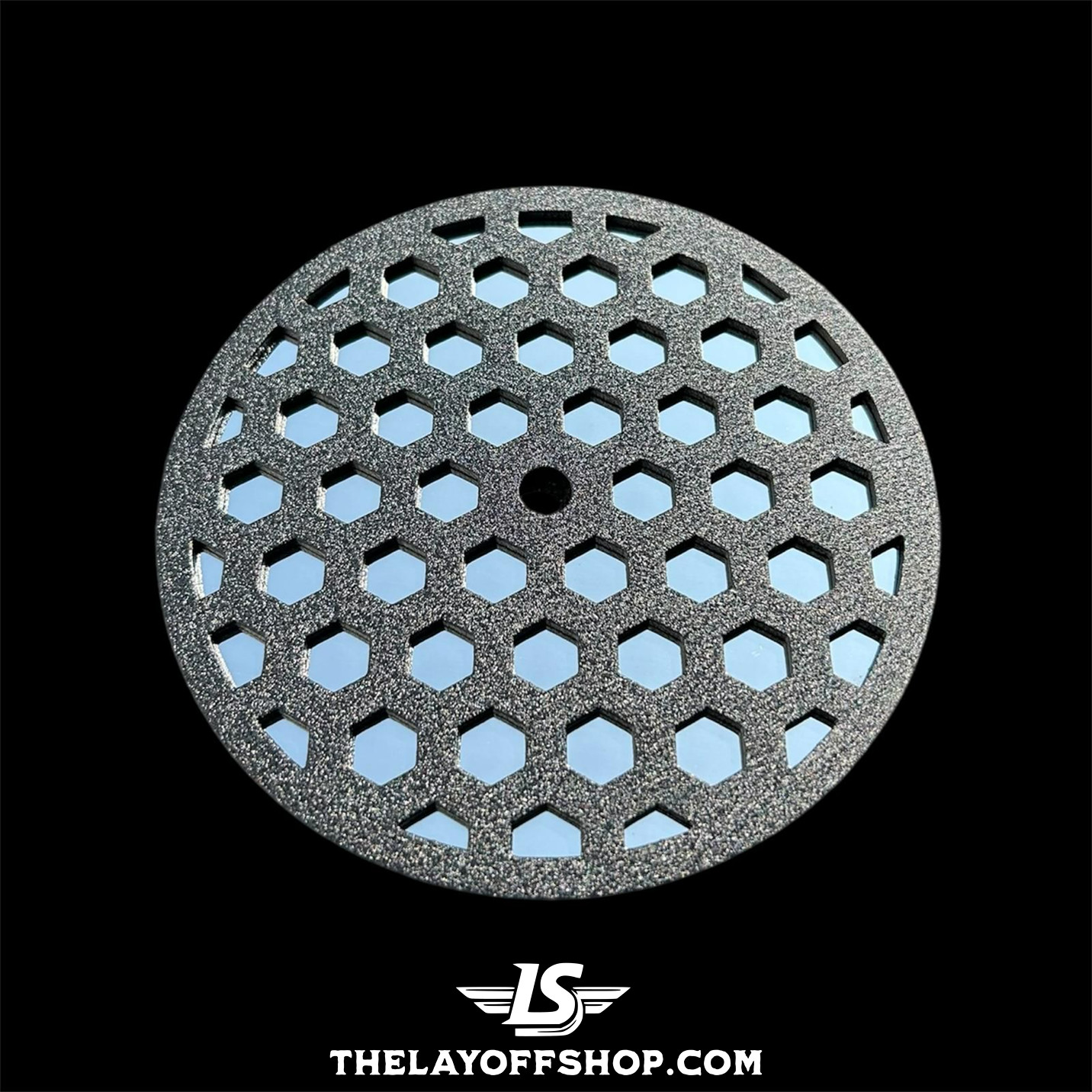 Round Air Cleaner Cover 5.5" For Harley Davidson Motorcycles Wrinkle Black