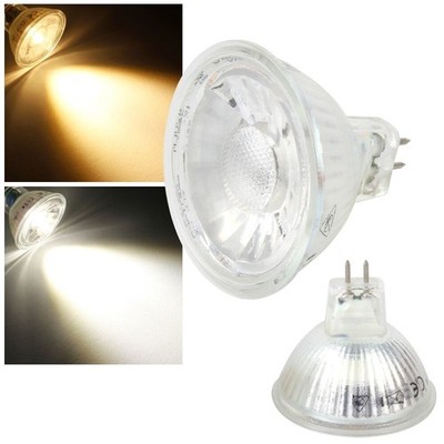LED Strahler MR16 12V mit COB Led Leuchtmittel Lampe Spot GU5,3 G5,3 12 Volt