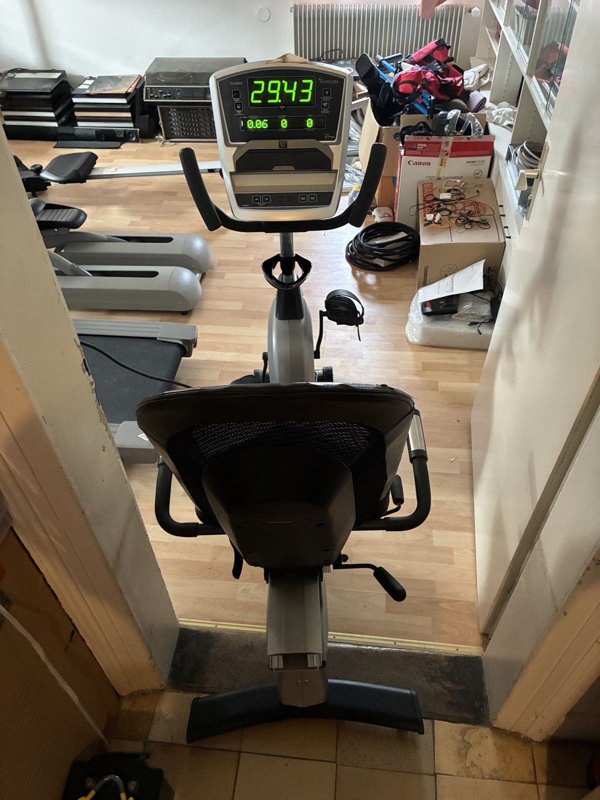 Vision Fitness Profi Fahrrad Ergometer Sitz / Liege / Halbliege Professionell