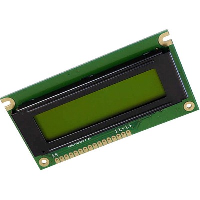 Display Elektronik LCD-Display   Gelb-Grün  (B x H x T) 84 x 44 x 7.6 mm DEM0...