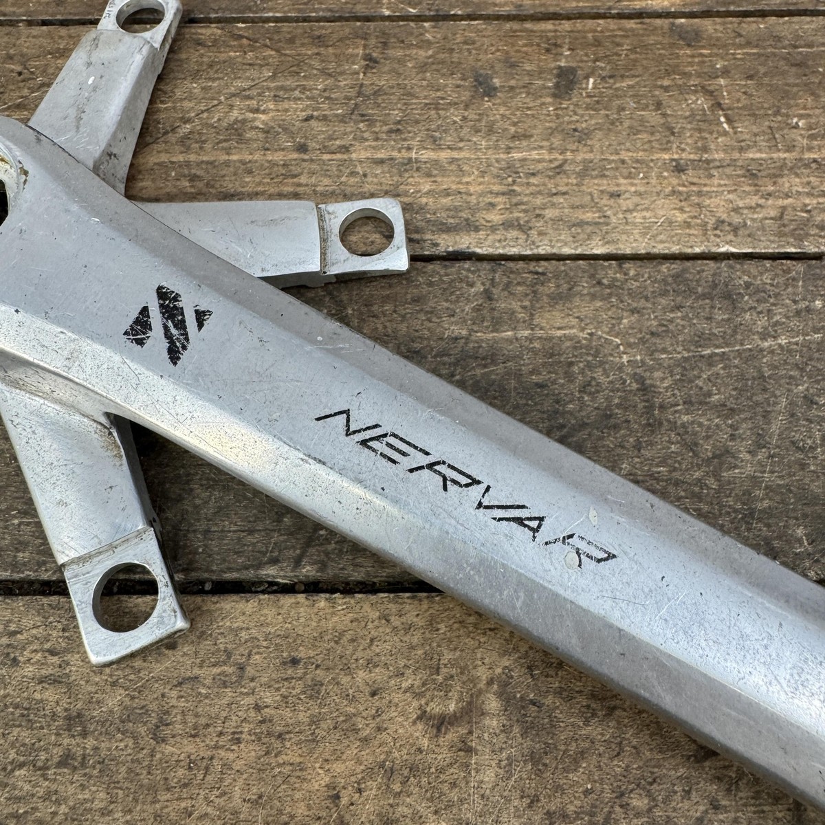 Vintage Nervar Crank Arm RIGHT 170mm 122 BCD Square Taper 9/16