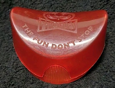 Vintage Red Pringles Chip Holder Travel Container Once You Pop Fun Don t Stop