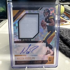 2018 Panini Unparalleled - Rookie Jersey Autographs Mason Rudolph Hyper /25  