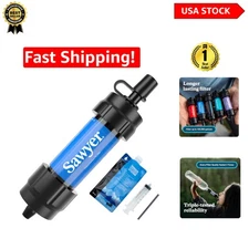 Ultra-Compact Mini Water Filter - Removes 100% Microplastics & Ideal for Travel