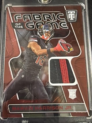 2024 Totally Certified Fabric Of The Game Red /99 Marvin Harrison Jr #FGR-MHJ