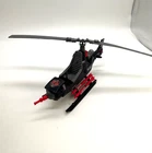Vintage G.I. Joe ARAH 1983 Cobra Fang Helicopter - Complete- broken roll bar