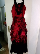 Festkleid Abendkleid , Hochzeitskleid Ballkleid Brautkleid , Gothic Gr. 38