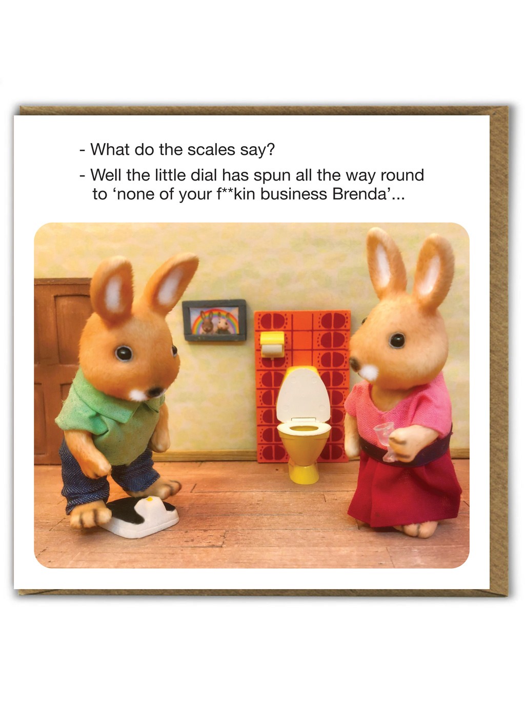 Funny Birthday Card Forest_Fr1ends Witty Amusing Cheeky Humour Novelty Joke