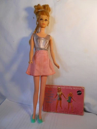 Vintage GROWIN' PRETTY HAIR FRANCIE DOLL #1129 1970 Blonde Good feet 3