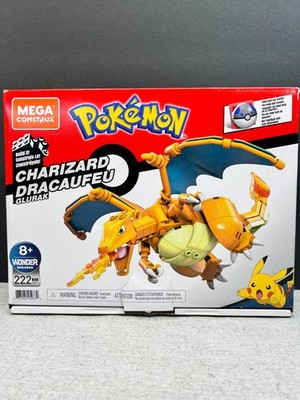 Pokemon Charizard Dracaufeu Glurak Mega Construx Bloks Building Set Figure NEW
