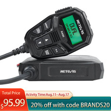 RA86 GMRS Mobile Radio Car Radio Base Station For Off Road Overlanding Jeeps
