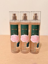 3 X Bath  Body Works Rose Fine Fragrance Mist 8 fl oz
