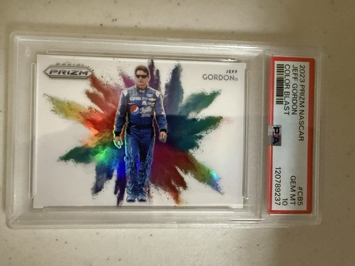Jeff Gordon #5 card from 2023 Panini Prizm NASCAR Color Blast