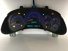 02 03 04 Trailblazer Speedometer Instrument Gauge Cluster w/DIC LED's