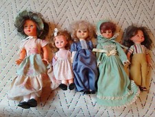 BEL BLOCCO DI 5 BAMBOLE : CABAR ( GENNI  )  , FIBA , FRANCA , ZANINI...