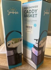 EUDELE Mesh Shower Caddy Portable for College Dorm Room EssentialsShower Cadd...