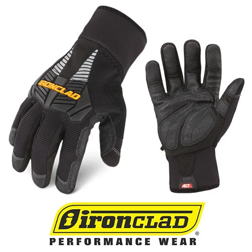 IronClad Gloves CCG Cold Condition Insulated Winter Work Gloves - 12 Pair Case