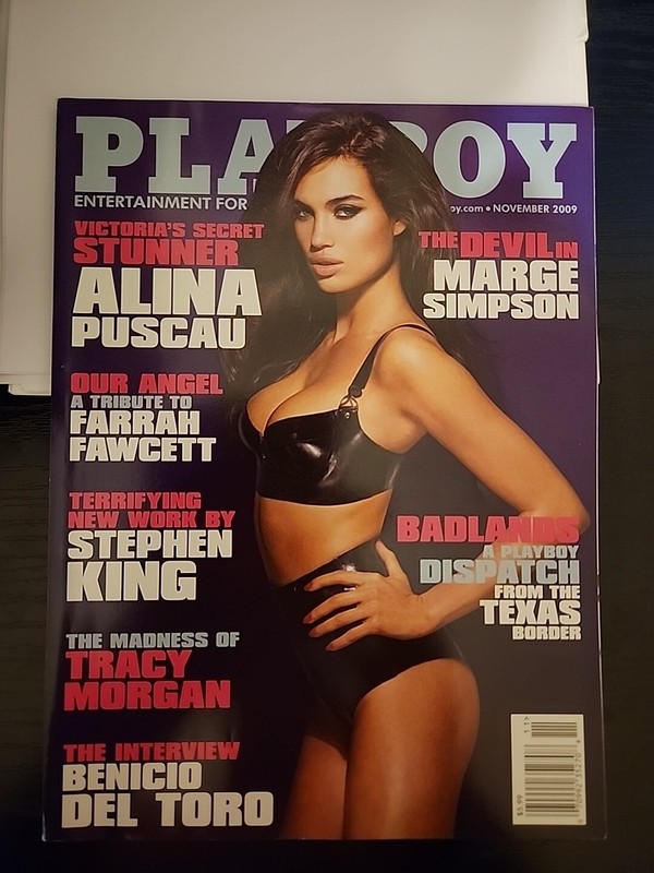 November 2009 Playboy Magazine 