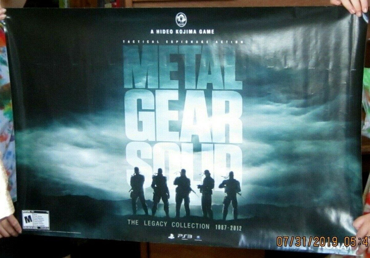 METAL GEAR SOLID LEGACY COLLECTION 1987-2012 DOUBLE SIDED GAME