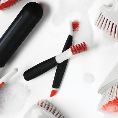 OXO Good Grips  2er-Bürstenset zur Tiefenreinigung 3-fach Funktion