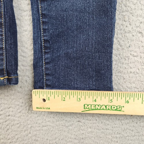 Lucky Brand Jeans Boys 5 Classic Straight Stretch Dark Blue Denim Adjustable - Picture 6 of 10