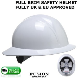 full brim safety hard hats