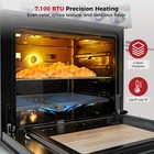 CAMPLUX 21" Gas Range Oven & 3 Burners Cooktop Compact Kitchen Camper Stove Top — photo 6