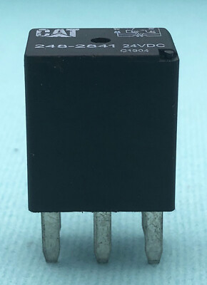 CAT Excavator Power Relay 248-2841 – 24V DC, 5-Pin Heavy Duty Relay For Construction Equipment