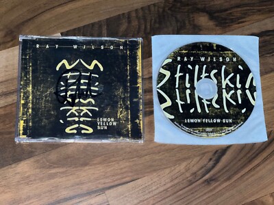 RAY WILSON STILTSKIN Lemon Yellow Sun OOP 2006 EUROPEAN CD single ...