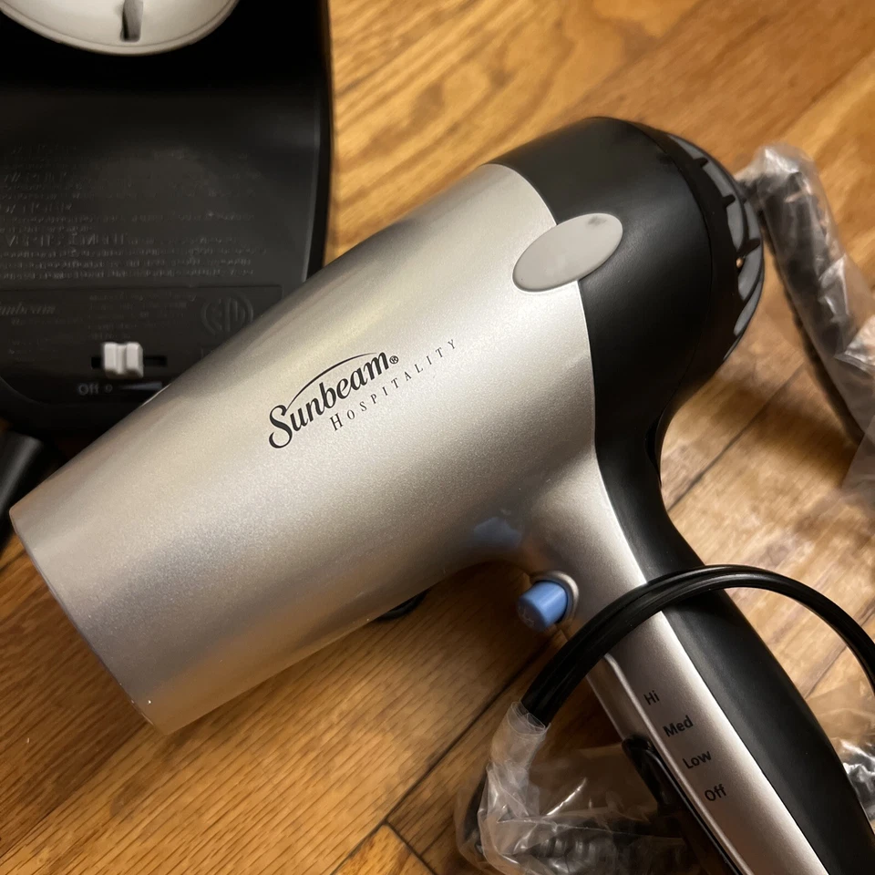 Sunbeam Hospitality Dual Wall Mount Ionic Hair Dryer HD3003-005 - Image 3 of 4