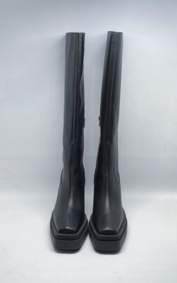 Gia Borghini Texan Leather Platform Knee-High Boots size 40 | eBay