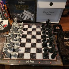Harry Potter Chess Set Wizard  Movie Licensed...