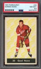 1961 Parkhurst Hockey #20 Gordie Howe PSA 8.5 Red Wings  (2015)