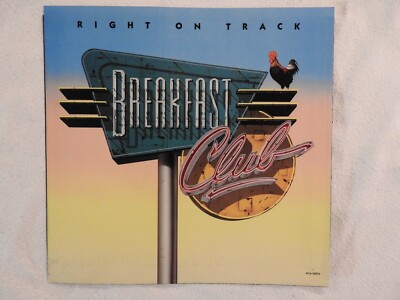 Breakfast Club ''Right On Track'' PICTURE SLEEVE! BRAND NEW! ONLY COPY ON eBAY!