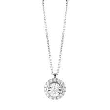 Bliss White Gold And Diamond Necklace