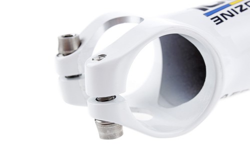 Aerozine XS7 Road Mountain eBike Cycling Stem w/Titanium bolts 6D 130mm White - Picture 4 of 8