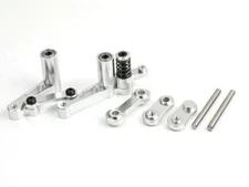 Aluminium CNC steering Servo Saver for 1/5 HPI Rovan King Motor Baja 5B 5T 5SC