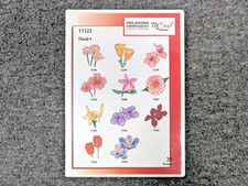 OESD Embroidery Take-Out Floral 4 Pack  11123 20 Designs CD w/ Insert