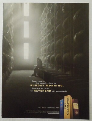 2002 THE GLENLIVET Single Malt Scotch Whisky Magazine Ad - Barrel Room