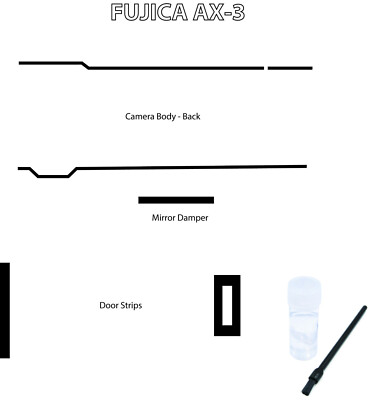 Fujica AX-3 Light Seal Kit