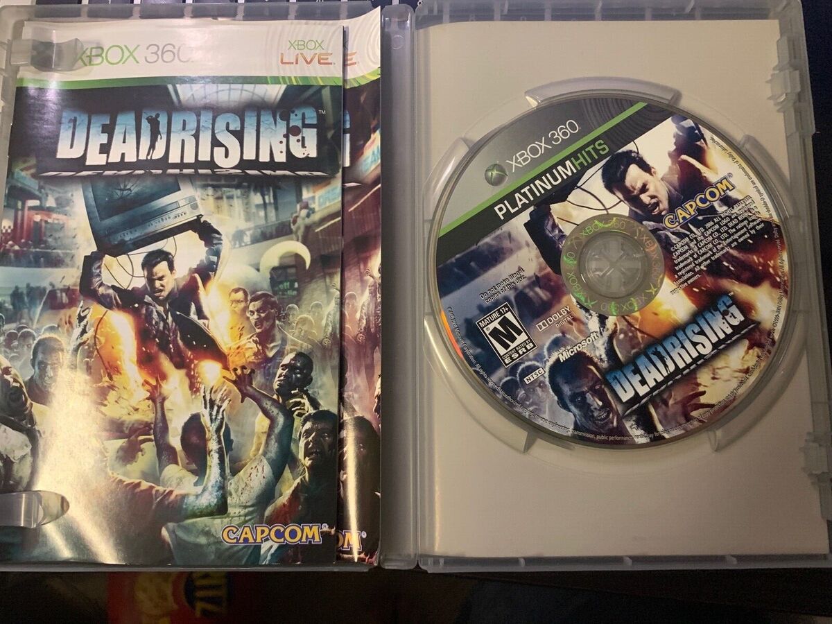 XBOX 360 Zombie Game Lot of 3: Dead Island, Left 4 Dead, Dead Rising