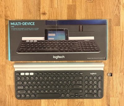 Logitech K780 Multi-Device Bluetooth USB RF Wireless Keyboard 920-008149