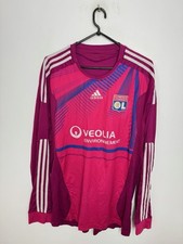 OLYMPIQUE LYON 2011/2012 DRITTES FUSSBALLTRIKOT ADIDAS TRIKOT GRÖSSE XL ERWACHSENE