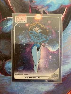 2023 UD Upper Deck Marvel Platinum SHADOW CAT #119 COSMIC 22/25